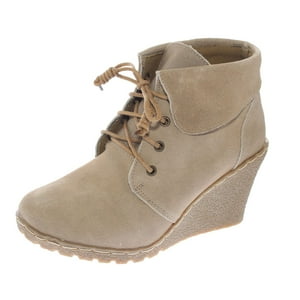 Botín Beige Vía Franca