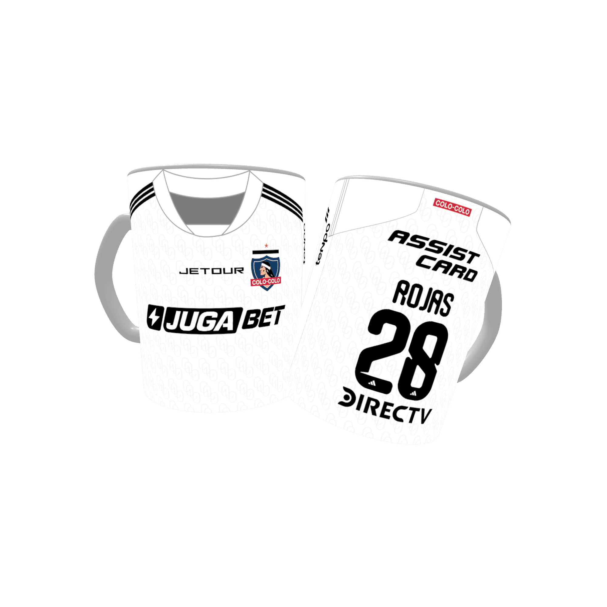 Arumi - Tazon Taza Colo Colo Rojas 2026 Local