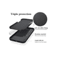 thumbnail image 4 of Carcasa Silicona Negra Para Motorola Edge 70 Fusion, 4 of 6