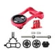 thumbnail image 3 of Adaptador De Abrazadera De Base Montado En Computadora De Bicicleta Soporte De Tapa Superior De Vástago Para Bicicletas De Carretera Rojo, 3 of 5