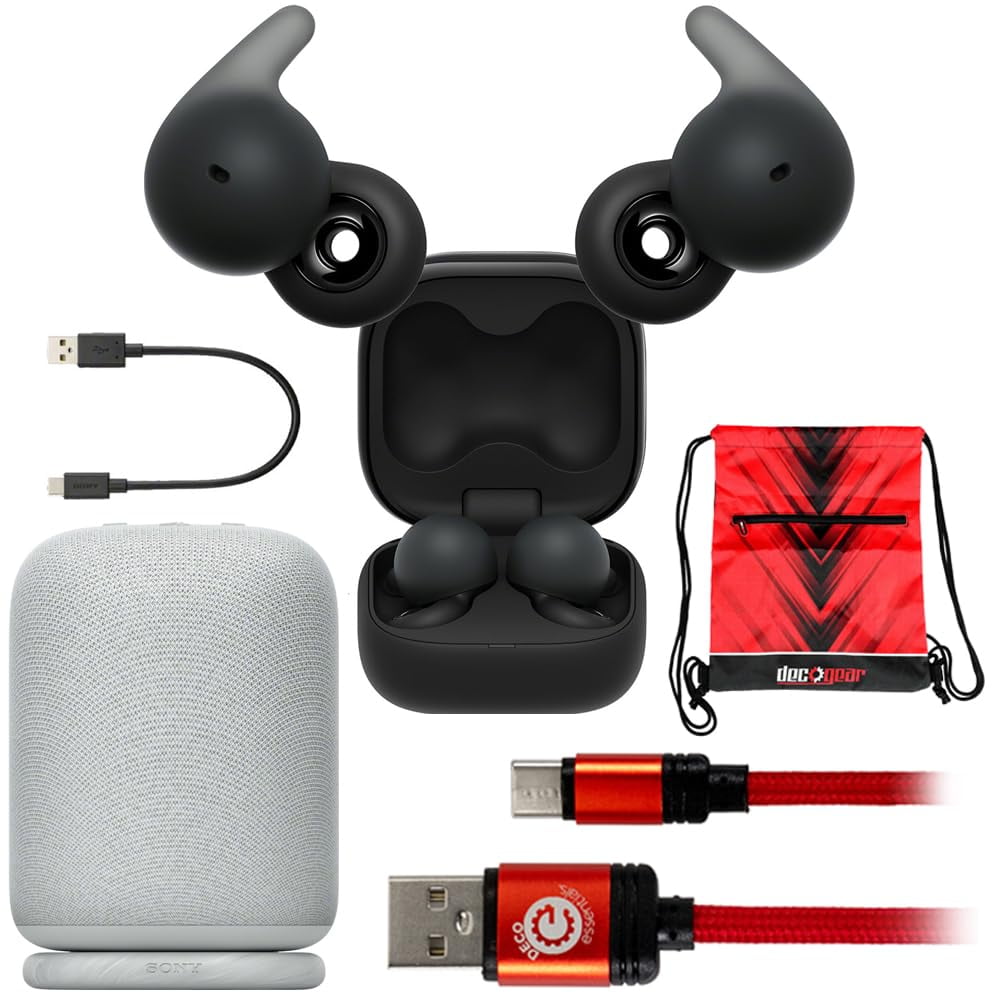 Audífonos Inalámbricos Sony Linkbuds Open Wfl910/b Negro