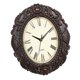 thumbnail image 5 of 14 '' Reloj De Pared Decorativo Reloj De Pared Silencioso Y Movimiento De Cuarzo De Tictón Negro Cobre Negro, 5 of 5