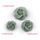 thumbnail image 1 of Xiao Hua Accesorios para el Cabello de Brote de Flor de Camelia Verde DIY 10Pzas-1.77 inch Accesorios de Brote de Flor Decoración, Accesorios de Pasador para el Cabello de Boda DIY, Suministros de, 1 of 3