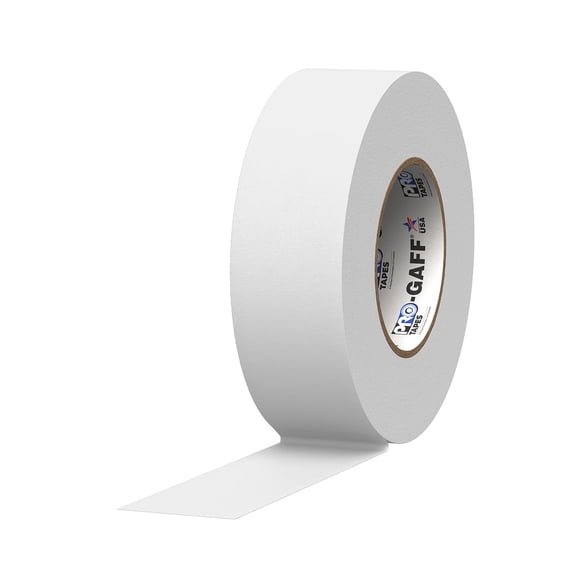 Gaffer's Tape ProTapes Pro Gaff, tela mate de primera calidad, 55 m
