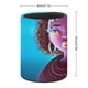 thumbnail image 2 of Kizazi Moto Generación Fuego-theme Cylinder Pen Holder Pencil Organizer with Flannel Lining PVC Leather Material Cardboard Base for study work 10*8CM, 2 of 6