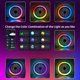 thumbnail image 5 of Ventilador de techo sin aspas WUTGHUI RGB/Blanco con control remoto, 5 of 8