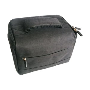 Magideal - Bolsa Para Cámara Dslr Slr Bolsa De Almacenamiento Gadget Bolsas Camping Compartimento Profesional Fotógrafo Cámara Digital Bolsa Para Cámara Dslr Con Negro