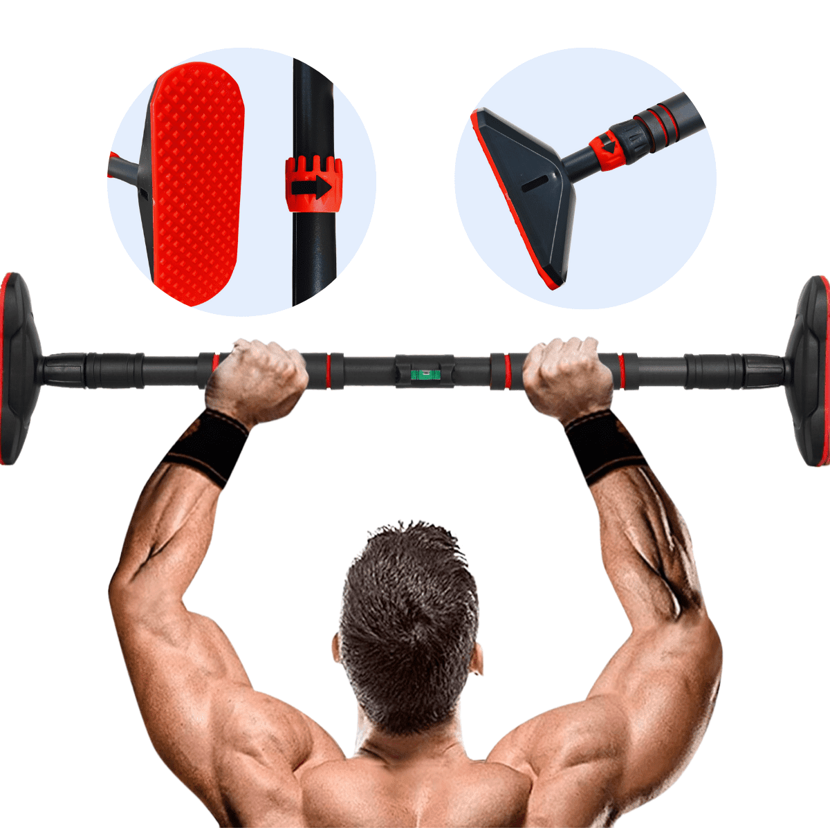 Linea Sport - Barra De Dominadas Ajustable Para Entrenamiento En Casa