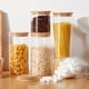 thumbnail image 5 of Frascos de vidrio para almacenamiento de alimentos Spreccio, set de 5 con tapas, libres de BPA, 5 of 8