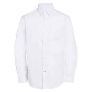 Camisa Oxford De Manga Larga Tommy Hilfiger Para Niños, Talla 20, Color Blanco
