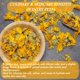thumbnail image 4 of Té Cura con Flores de Caléndula Orgánicas Secas Puras 114g, 4 of 7