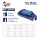 thumbnail image 2 of Face Shield Visor CHAOS Moto 10 Clear + 1 paquete de casco, 2 of 8