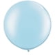 thumbnail image 1 of Globos Qualatex redondos de 13 cm color azul claro perlado, paquete de 100, 1 of 9