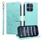 thumbnail image 3 of Funda Cartera para Motorola Edge 60 Pro 5G Perro Cachorro Grabado con Tarjetas Soporte Correa Verde, 3 of 6