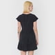 thumbnail image 2 of Vestido Mujer Corto Vuelos Print Puntos Negro Corona, 2 of 5