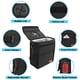 thumbnail image 5 of Cubo de basura para coche Femuar, impermeable, a prueba de fugas, con tapa negra, 5 of 7