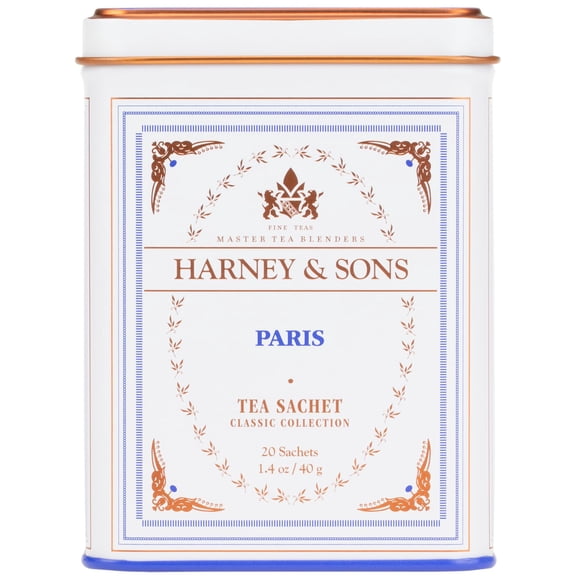 Té negro Harney & Sons Paris 20 sobres vainilla y caramelo