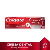 Pasta Dental Luminous Brilliant Blanqueadora 90 G Colgate
