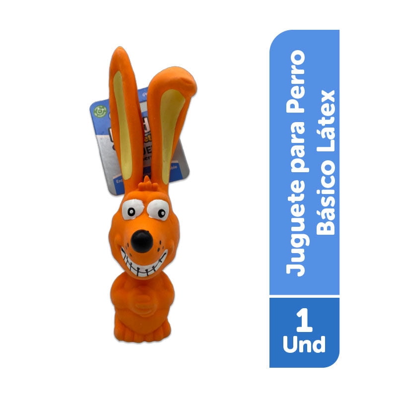 Juguete Para Perro Básico Látex 1 Un Buddy Pet