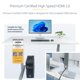 thumbnail image 3 of Cable HDMI StarTech 3 m 4K 60 Hz 18 Gbps Certificado Premium, 3 of 6