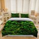 thumbnail image 1 of Psychedelic Art Flowing Lines Pattern Bedding Set, 1 of 5