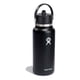 thumbnail image 1 of Botella de agua Hydro Flask Wide Flex Straw Cap 946 ml, color negro, 1 of 5