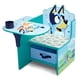 thumbnail image 1 of Mueble Delta Children Escritorio con Silla Bluey y Almacenamiento 52x58x59 cm, 1 of 7