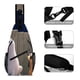 thumbnail image 3 of 2 Perros Estúpidos Riñonera Bandolera con Estampado Integral para Hombres y Mujeres, Bolso Cruzado Gráfico de Tendencia, Mochila de Hombro Streetwear para Ciclismo y Deportes, Riñonera Versátil Casual, 3 of 6