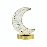 Genérico - Lámpara Decorativa Led Luna Luz Blanca Y Cálida