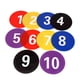 thumbnail image 3 of 10 Uds. Marcadores De Puntos Numerados Para Suelo De Cancha De Entrenamiento De Fútbol De Baloncesto Coloridos, 3 of 5