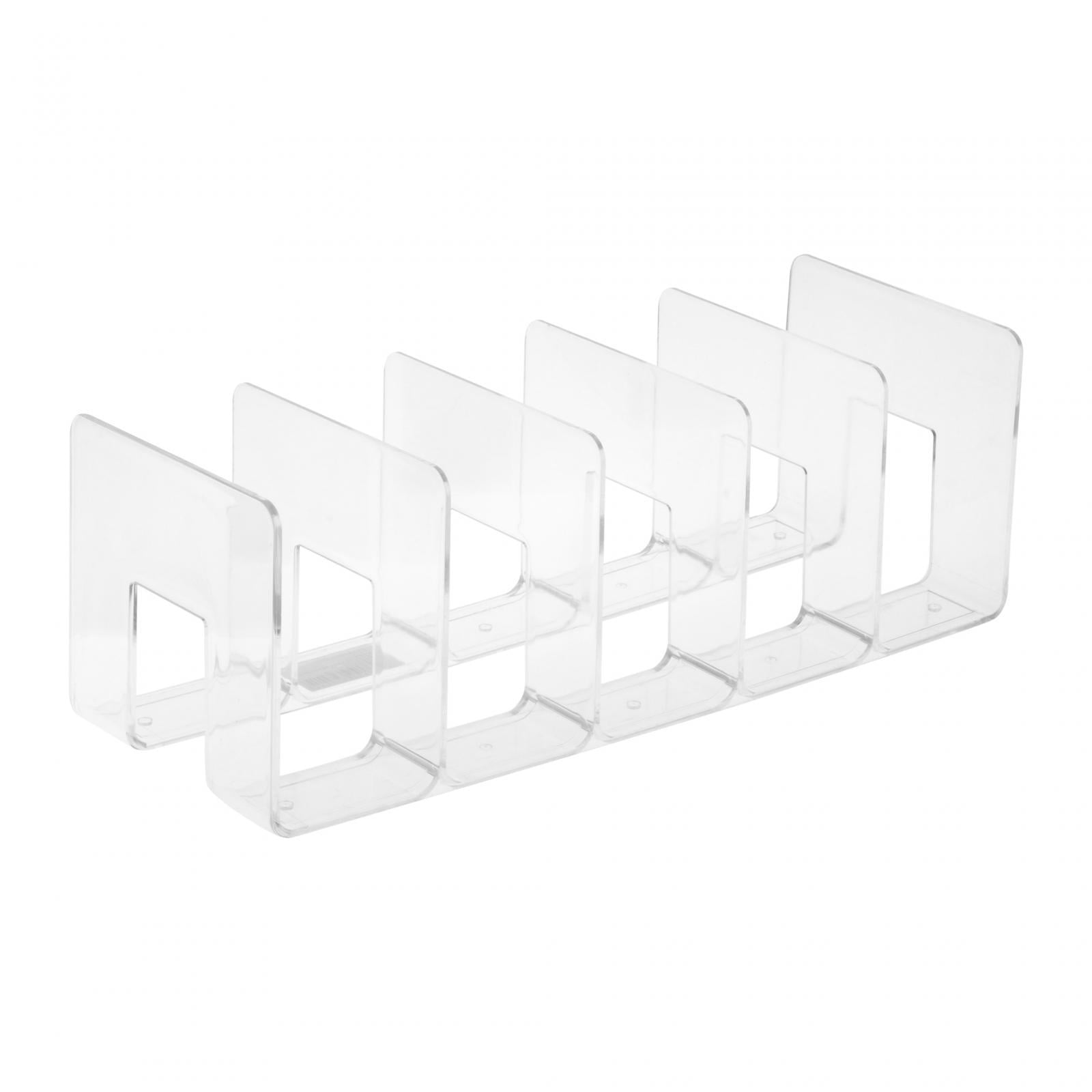 Bothyi - Organizador De Archivos Acrílico, Organizador De Papel De Escritorio Para Escritorio, Sala De Estudio, Estantería Transparente