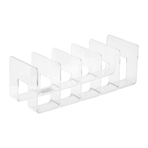 Bothyi - Organizador De Archivos Acrílico, Organizador De Papel De Escritorio Para Escritorio, Sala De Estudio, Estantería Transparente