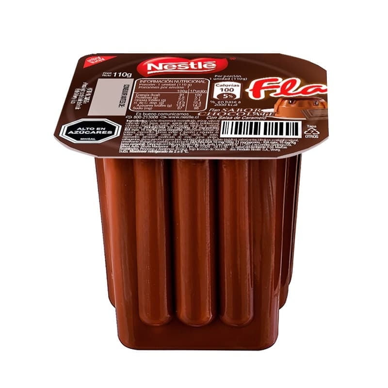 Flan Sabor Chocolate Pote 110 g Nestlé