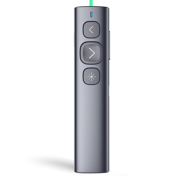 Clicker Bluetooth para presentaciones Norwii N95, verde, inalámbrico