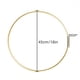 thumbnail image 1 of 1pc, Metal Rings, For Crafts Dream Catcher Rings Metal Hoops Macrame Ring, Golden Macrame And Dream Catcher Supplies, Centerpiece Table Decorations, Home Decor, Room Decor, Party Decor, Wedding Suppli, 1 of 3