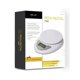 thumbnail image 3 of Balanza Pesa Digital De Cocina 5 Kg Blanco Dblue, 3 of 3