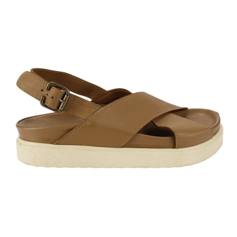 Sandalia Exs Nomad Cuero Marrón