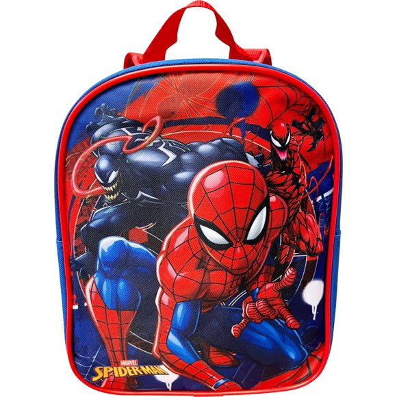 Mochila Ruz 25 cm Spider-Man Azul Mini 10\"