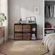 thumbnail image 5 of Mueble Organizador Negro con 4 Canastos de Tela Harslov, 5 of 7