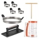 thumbnail image 1 of Kit de desayuno Blackstone de 8 piezas con aro para omelet de hierro fundido, 1 of 7