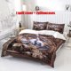 thumbnail image 1 of 3pcs The Dark Crystal Mystical Art Poster Theme Printed Bedding Set Soft Duvet Cover and 2 Pillowcases, 1 of 5