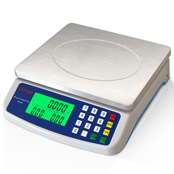 Báscula de cocina digital MOCCO 40 kg/88 libras de acero inoxidable