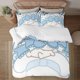 thumbnail image 1 of Cinnamoroll 3-Piece Bedding Set For Kids Boys Girls Adult Cartoon Warm Cute Fashion Holiday Present Gift Bed Sheets, 1 of 5
