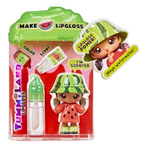 Muñeca Lipgloss Yummiland Maya Watermelon Con Kit De Bricolaje Para Más De 4 Años