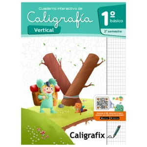 Caligrafix - Caligrafía Vertical - 1º Básico - 2Do Sem (Nueva Edición) Blanco