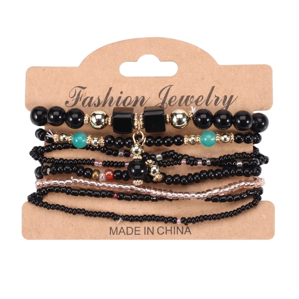 Gorgeous Bohemian Beaded Bracelet - Colorful Stackable Hand Jewelry Accessories