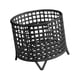 thumbnail image 5 of Cesta Redonda De Alambre De Metal, Cesta De Almacenamiento De Malla Resistente Para El Hogar, Lavandería, Inodoro, Color Negro, 5 of 5