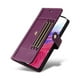 thumbnail image 3 of FOXDOCK Funda tipo Cartera para Samsung Galaxy A13 4G – Cubierta de Cuero PU con Múltiples Ranuras, Bolsillo para Efectivo y Correa de Muñeca, 3 of 6