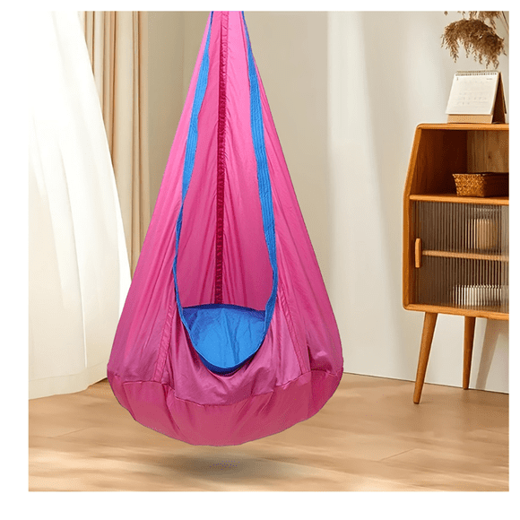 Silla Colgante Columpio Sensorial Hamacas Interior/exterior Rosa
