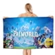 thumbnail image 1 of Palworld Toalla de playa de secado rápido con diseño temático, regalo para mujeres y niñas, ideal para cumpleaños, fans, amantes de la música, uso en la playa o al aire libre, 78 × 150 cm, 1 of 6